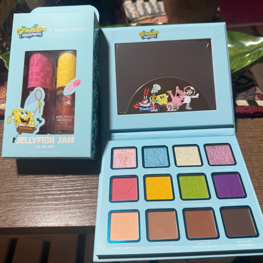 SpongeBob SquarePants Jellyfish Jam Eyeshadow Palette